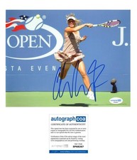 Caroline Wozniacki AUTOGRAPH Signed US Open Tennis Star 8x10 Photo ACOA