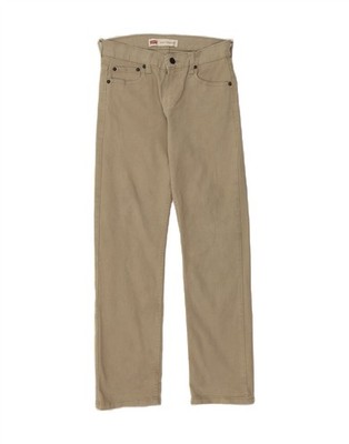 Levi's Jungen 514 gerade Freizeithose 13-14 Jahre W27 L29 beige Baumwolle AS06