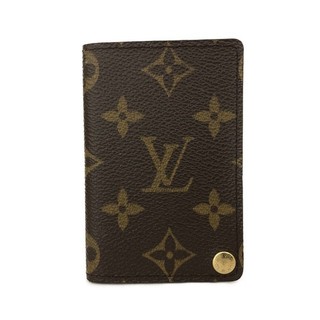 EGA Louis Vuitton Monogram Porte Cartes custodia per carte di credito pressione/6CE1883