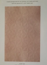 SPELLBINDERS Luxe Lattice Embossing Folder Club Excl EOM-Nov25 5.5"x8.5"