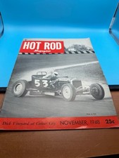 Vintage Original Hot Rod Magazine November 1948 Vol 1 No 11 Culver City Speedway Vintage Original Hot Rod Magazine November 1948 Vol 1 No 11 Culver City Speedway