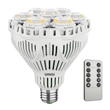 Lampada per piante 40 W Grow LED spettro completo dimmerabile timer telecomando serra