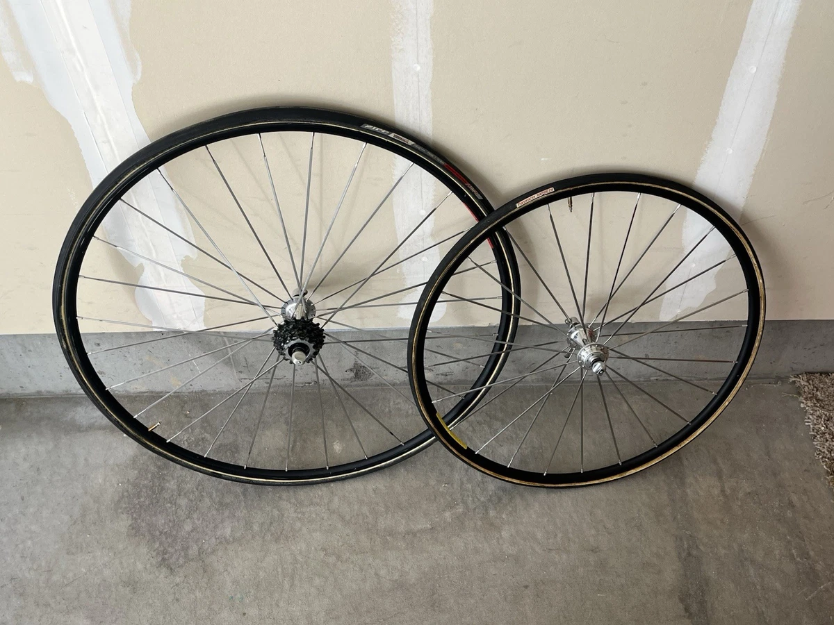 Paire De Roues Mavic Classics Pro – 28 Pouces – Corps Shimano – Pneus Tringle – VTT Route Vintage