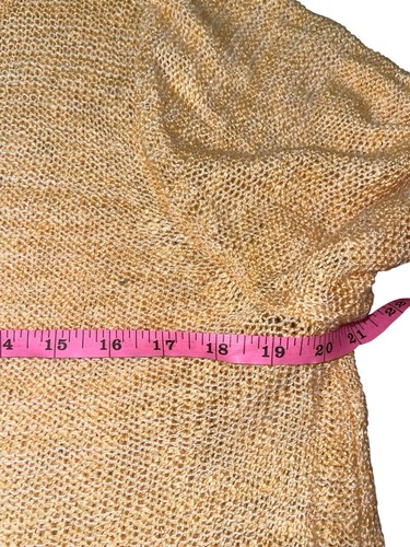 Style & Co. Womens XL Lace-Hem Marled Sweater Orange Citrus Splash Retail $54.50 - Picture 11 of 14