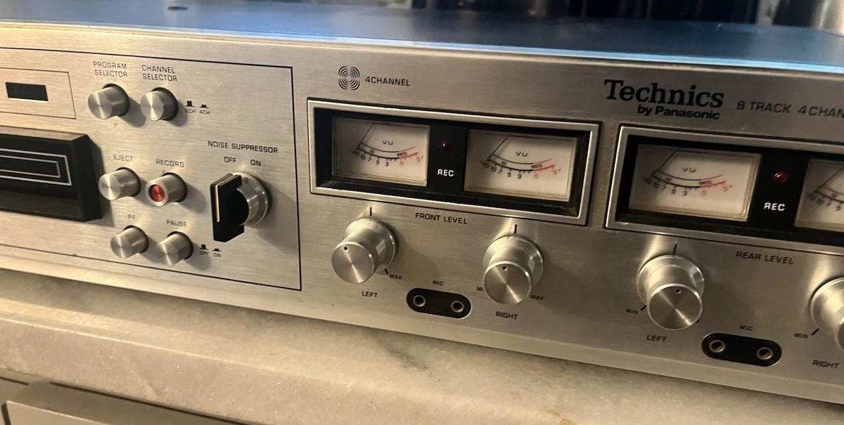 Technics by Panasonic Rs-858us 8-track 4ch Quad Recording