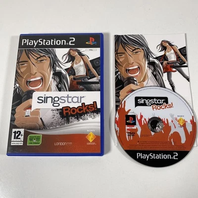 SingStar Rocks! For Sony PlayStation 2 PS2 Complete - Image 1 of 4