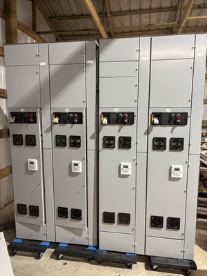 50HP Eaton Power XL DG1  DG1-34061FN-C21C Motor Control Center 2 Per Cabinet