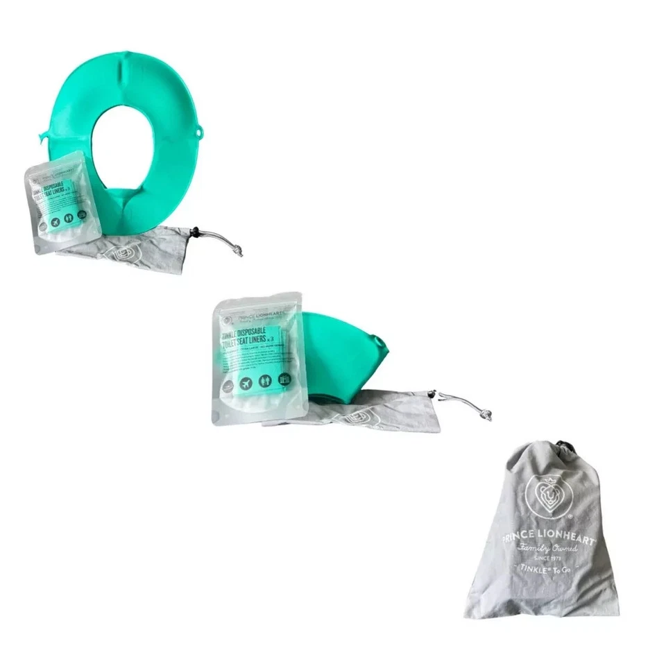 Prince Lionheart Tinkle To Go con bolsa de transporte adicional suave y plegable Foto 3 de 4
