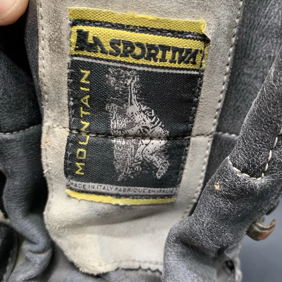 La Sportiva Mountaineering boots Leather And Gore-tex Size 43 Eur Made In Italy - Image 4 of 4