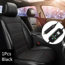 Car Heating Seat Cover 12/24V Winter Front Seat Heated Cushion Fast Heating Warm