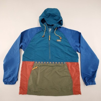 LL Bean Mountain Classic Anorak Hooded Jacket Spruce Tuscan Olive M REG