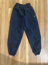 Nike Youth Small Boys Cargo Pants Black Pockets