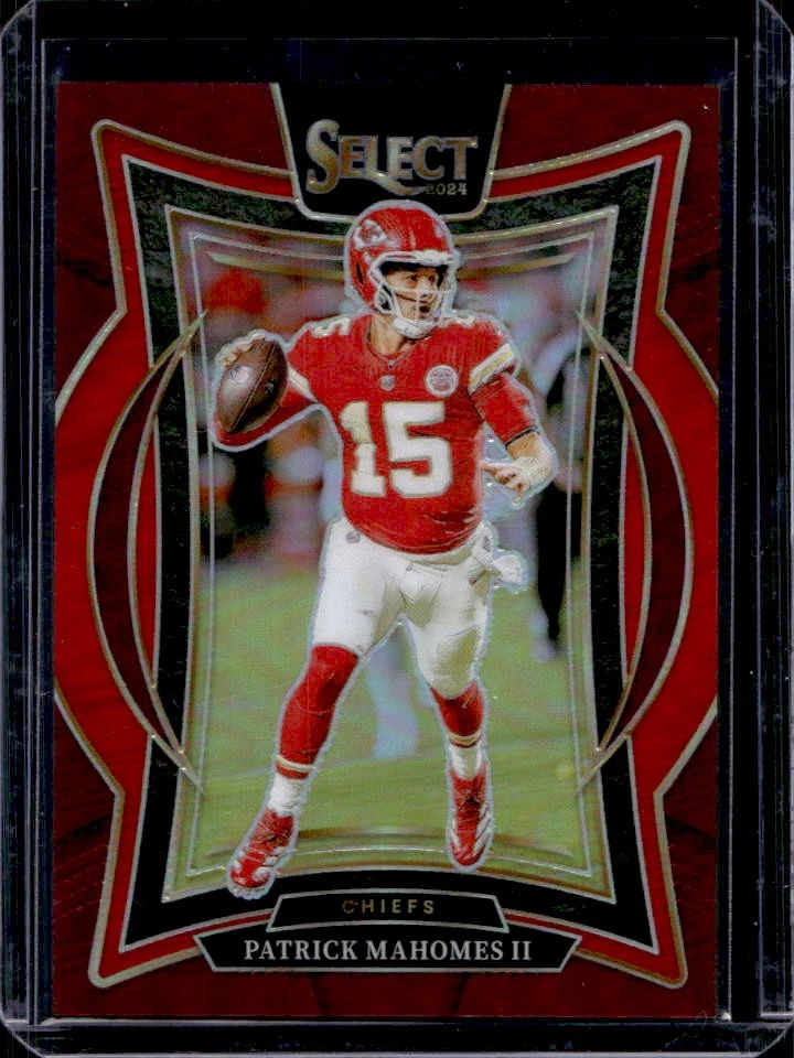 2024 Select Patrick Mahomes II Concourse Maroon Prizm #122/149 Chiefs