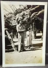 WW2 Egypt - Giza Zoo ? mick at the old Tree  Cairo - 1943  view Photo 9 by 6cm
