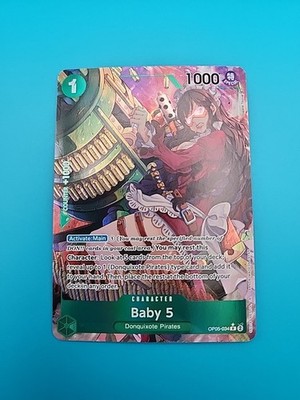 Baby 5 (034) (Alternate Art) OP05-034 Awakening of the New Era Foil