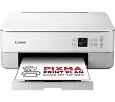 Canon Pixma TS5351/TS5351i Inkjet All-In-One Printer - White / NO inks