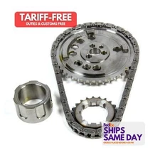 Jp JP5627T, Kit Fits Gm Ls7 Billet Single Roller Timing Set Performance Parts