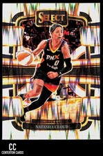 2024 Panini Select WNBA #37 Natasha Cloud Prizms Silver Phoenix Mercury
