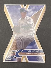 2008 Upper Deck X #49 Zack Greinke Die Cut