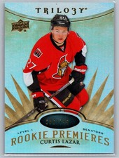 2014-15 Upper Deck Trilogy #113 Curtis Lazar Ottawa Senators SN,RC Rookie