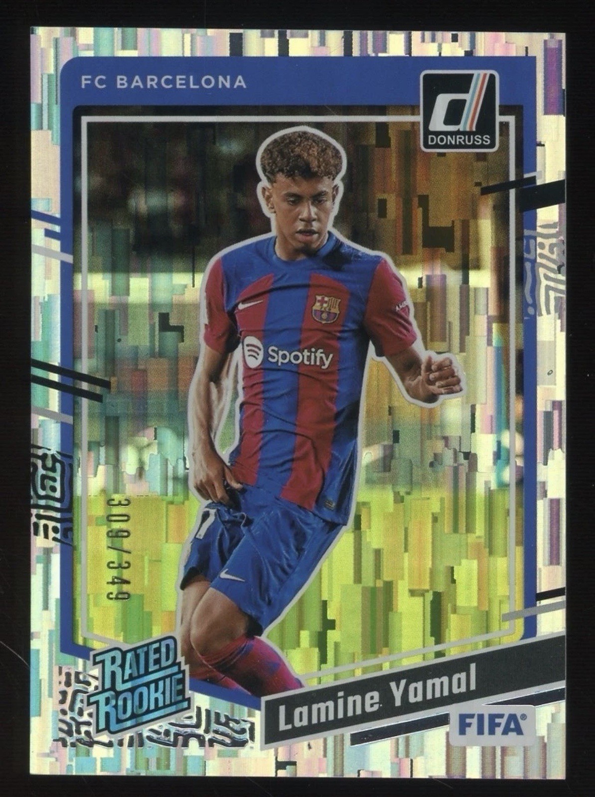 2023-24 Panini Donruss Fifa - Rated Rookie Lamine Yamal #177 Silver /349 (RC)🔥