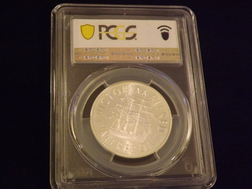 Токен 1994 Южная Африка PCGS SP 66 - Изображение 2 из 2