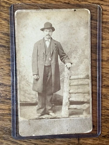 CDV - HENRY A. VOSSICK - 10th Ill. Infantry and 4th Missouri USRC