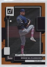 2022 Panini Donruss Holo Orange Shane McClanahan #124 0q1p