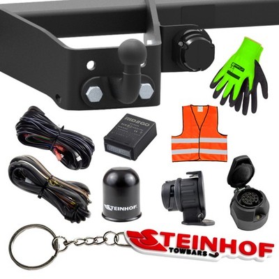 Anhängerkupplung starr für MAN TGE I Kasten/Minibus (für Trittbrett) FWD+ES 13p