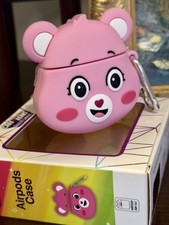 Cheer Bear Airpod Case Care Bears Generation 1  2 Unlock The Magic NEW in Box 