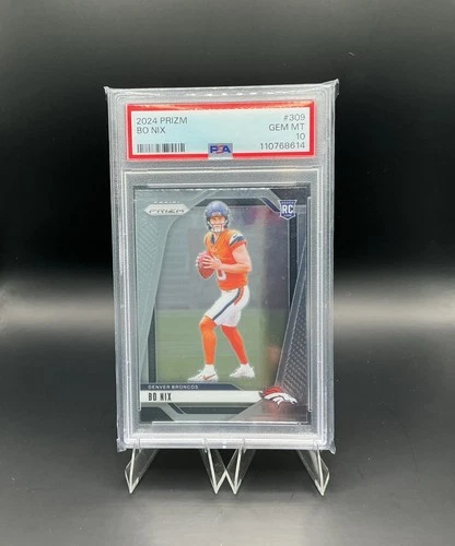 2024 Panini Prizm - Rookies Bo Nix #309 (RC)