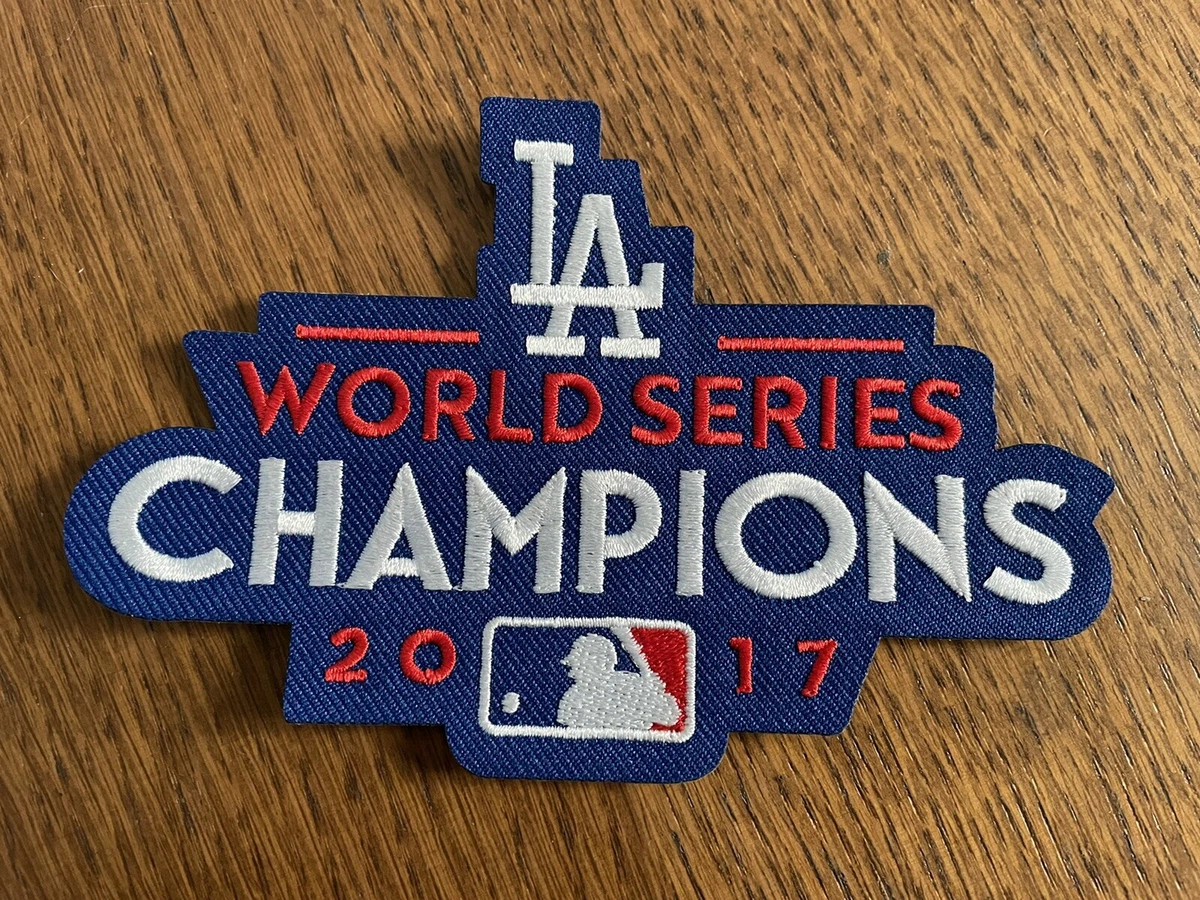 2017 MLB World Series Champions Los Angeles Dodgers Patch RARE NEVER  RELEASED