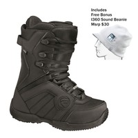 Flow Vega Black Mens 7 Snowboard Boots 2014 + Sound Beanie Msrp$170 on sale Flow Vega Black Mens 7 Snowboard Boots 2014 + Sound Beanie Msrp$170 on sale