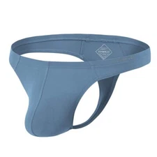 ZONBAILON Men's Underwear Bamboo Fiber 3DU Convex Bag Comfortable Sexy Thong