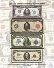 Special Serial Numbered Banknotes New Guide of Fancy Type / Low US Serial Number