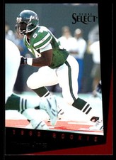 1993 Select #176 Marvin Jones New York Jets Rookie Football Card. rookie card picture