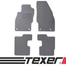 Fussmatten für Opel Corsa D Bj. 2006-2014 Fußmatten Autoteppiche TOP-GRAU