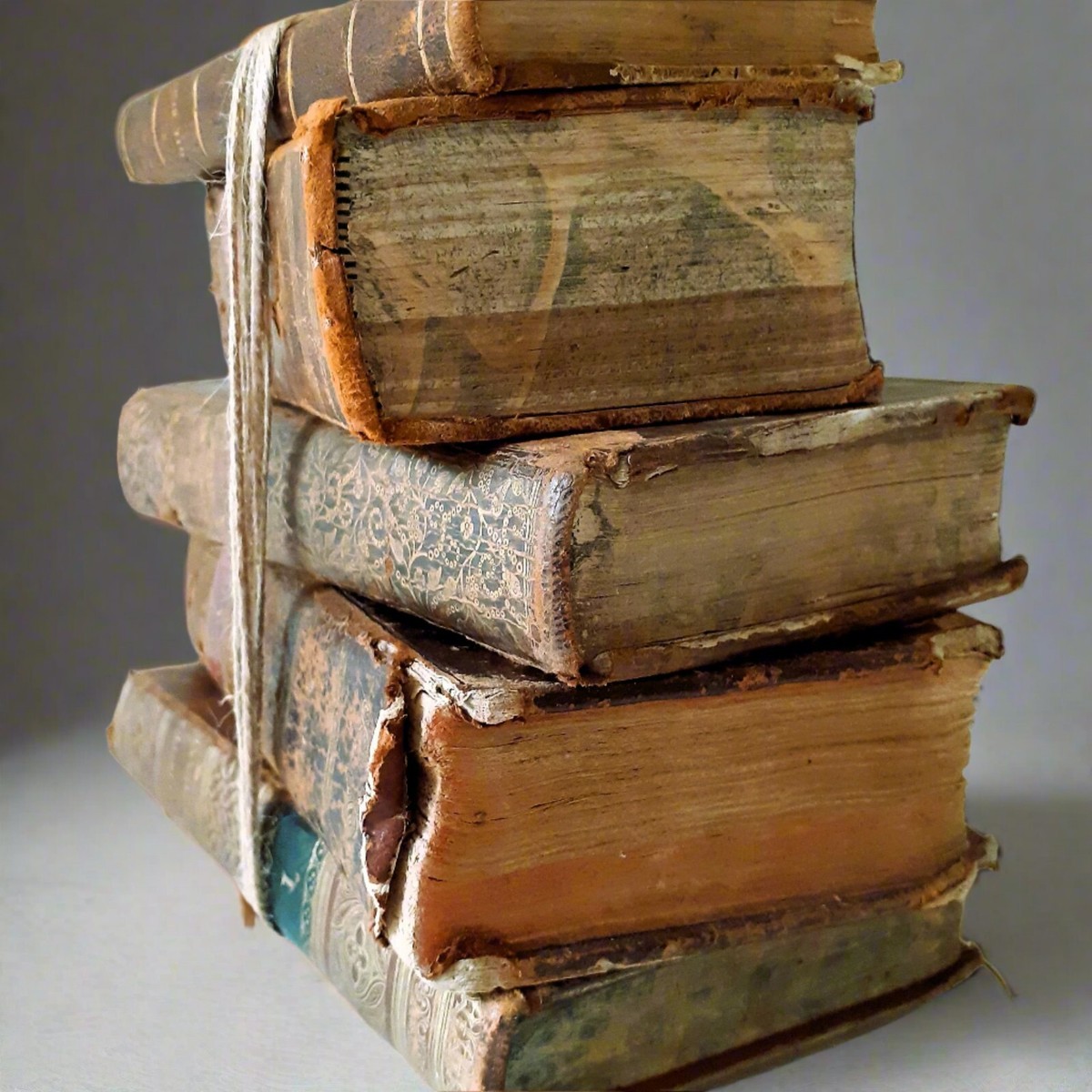Antique Book Stack – 5 Rare Books (1773–1834) | 250-Year-Old Book
