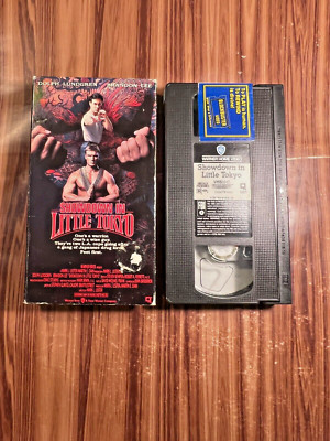 Showdown In Little Tokyo VHS Dolph Lundgren Brandon Lee 1991 Movie