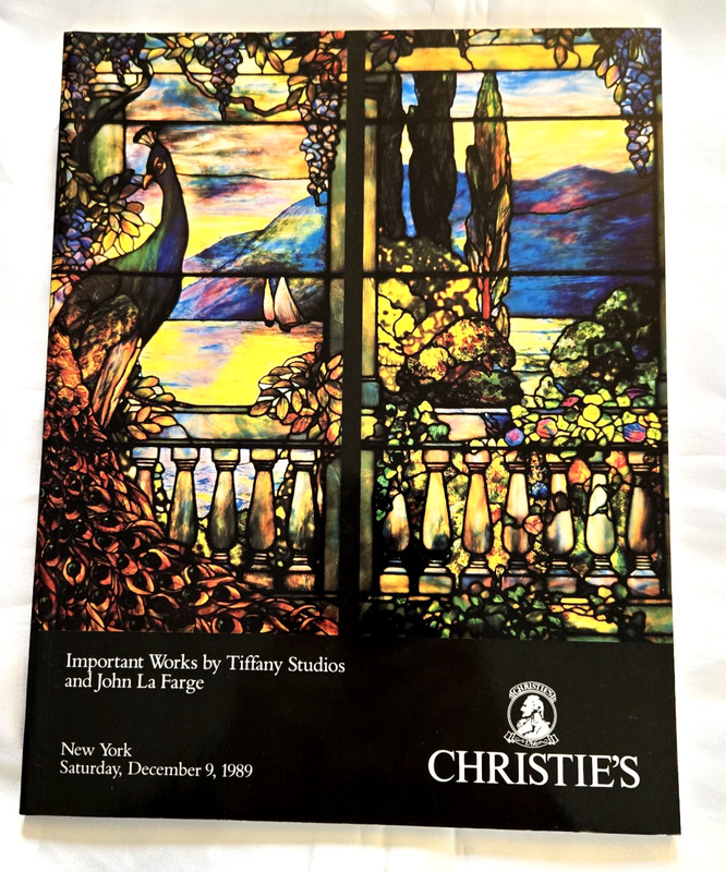 Christies Important Works by Tiffany Studios and John LaFarge Sale # 6988