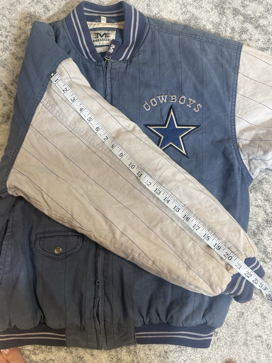 Dallas Cowboys Mirage スタジャン ネイビー/ホワイト Dallas Cowboys Mirage スタジャン ネイビー/ホワイト