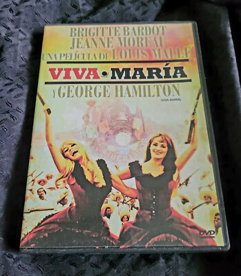 Viva Maria! DVD una pelicula de Louis Malle Brigitte Bardot Jeanne Moreau