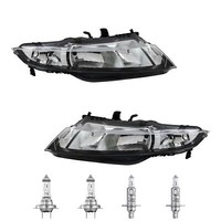 Halogen Scheinwerfer Set H1 FüR Honda Civic Viii Hatchback Inklusive Lampen