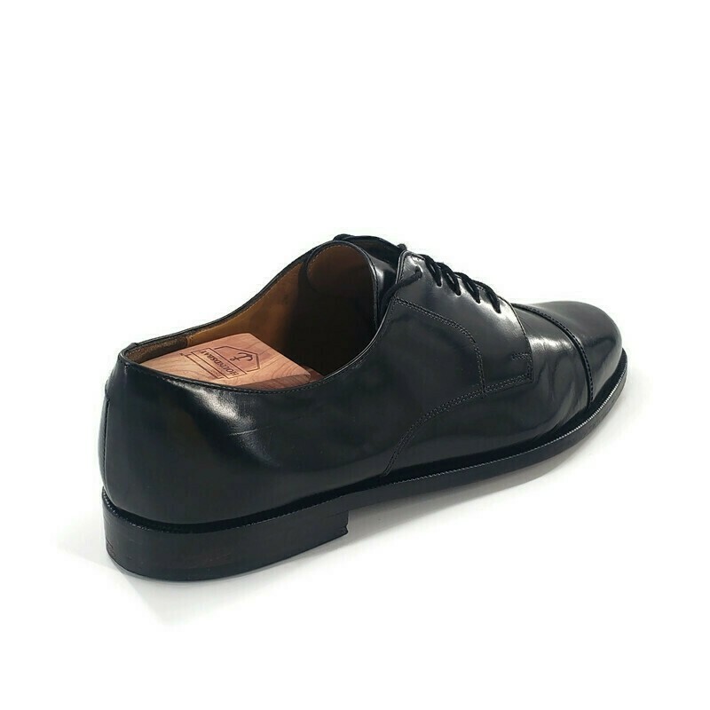 Cole Haan Caldwell Black Leather Oxford Cap Toe Lace Up  display picture 1