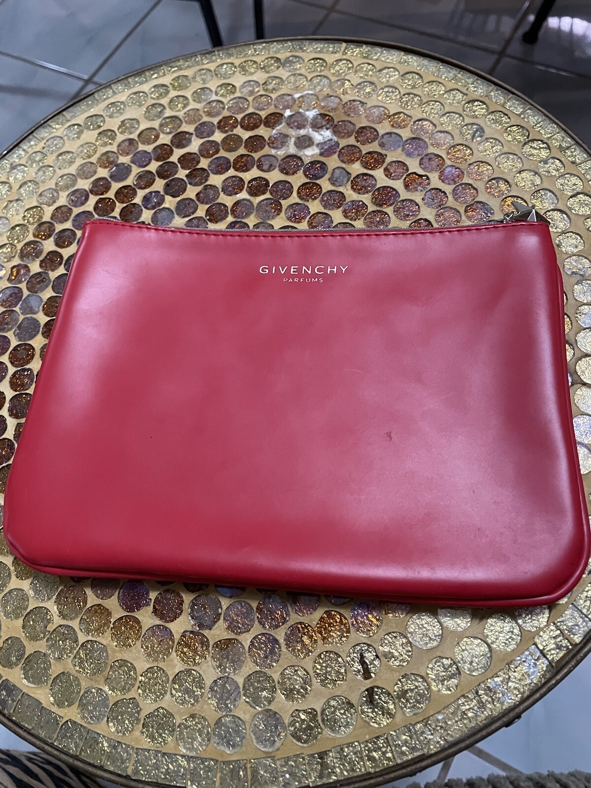 givenchy red pouch