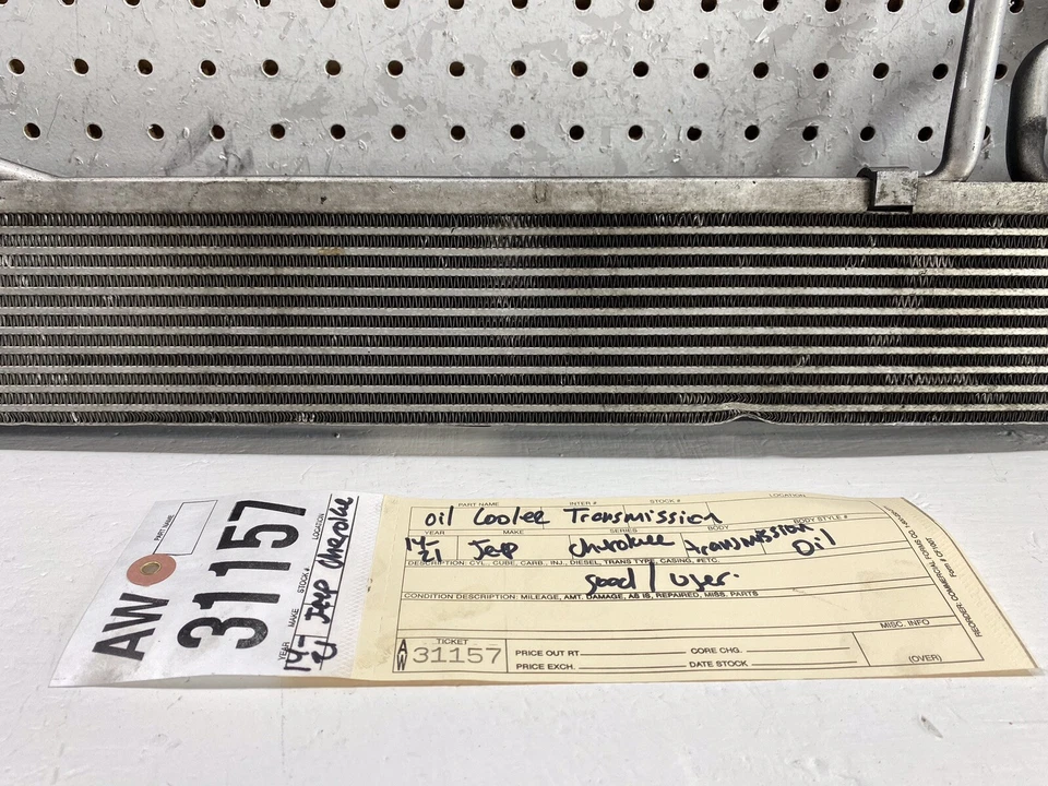 2014 2021 JEEP CHEROKEE TRANSMISSION OIL COOLER OEM - Image 4 of 4