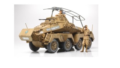 Tamiya 35297 - 1/35 WWII Dt. Sd.Kfz 232 Spähpanzer - Nordafrika - Neu