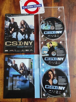 Csi: Ny C.S.I. New York First Season Episoden 1.13 -1.23 Digipack 3X DVD Top