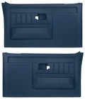 1985 1986 1987 CHEVY GMC TRUCK BLUE FRONT DOOR PANELS 81-56662-BL