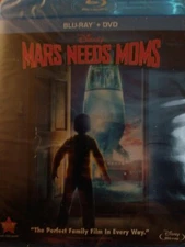 Disney, Mars Needs Mom's, 2011 Blu-Ray + DVD. New and Sealed.